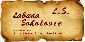 Labuda Sokolović vizit kartica
